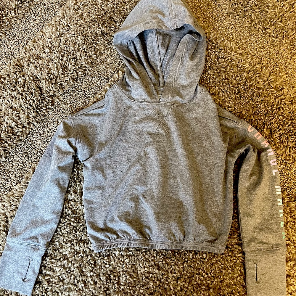 Toddler Cropped-Style Hoodie